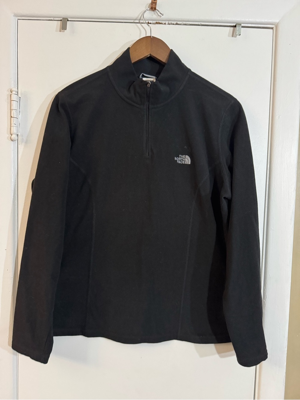 The North Face Black Half-Zip Fleece Pullover